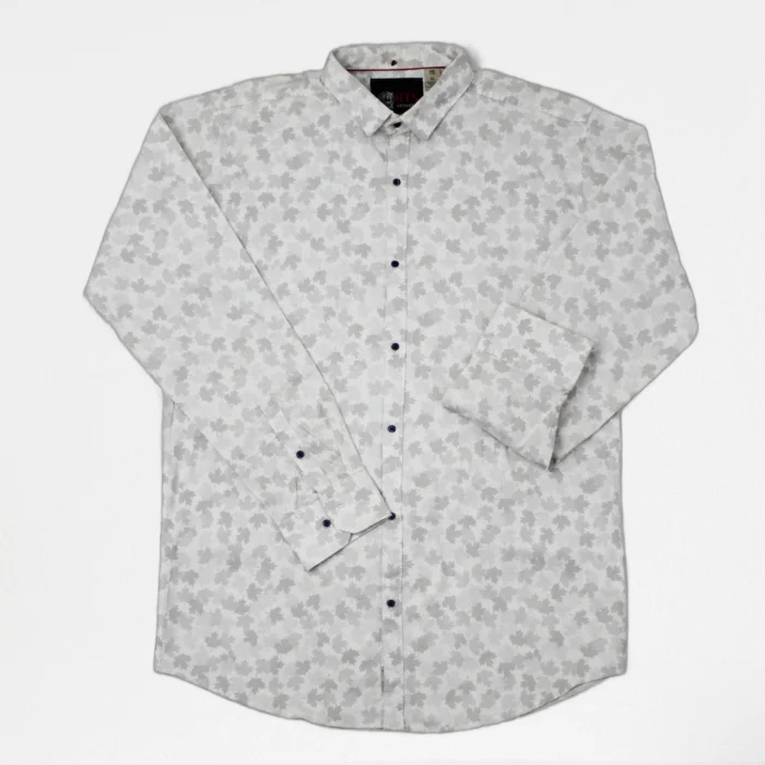Casual Shirt - Light Gray - Image 1