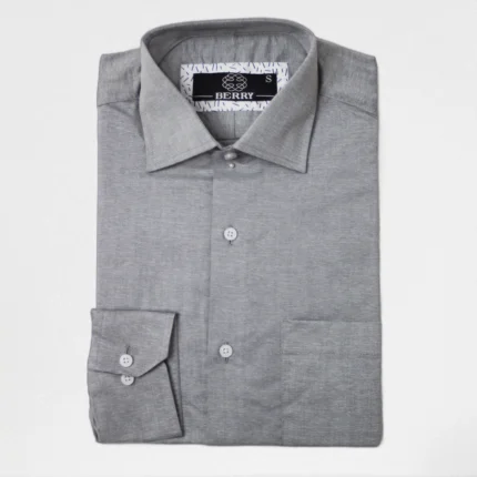 Formal Shirt -Silver Grey