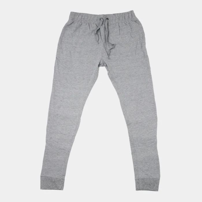 Knitted Joggers Trouser - Light Grey - Image 1