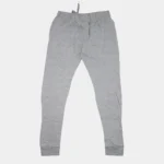 Knitted Joggers Trouser - Light Grey - Image 2