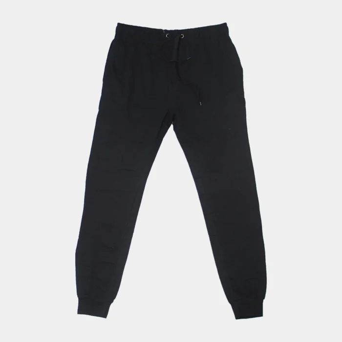 Knitted Joggers Trouser - Black - Image 1
