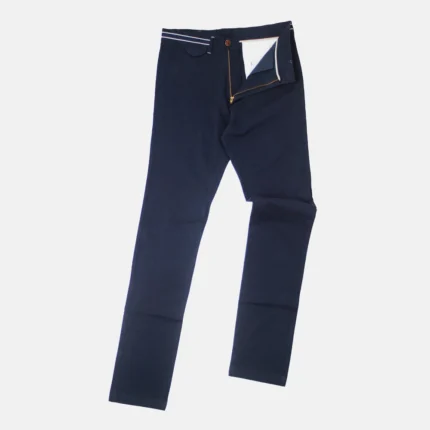 Men Chino - Self Texture - Blue