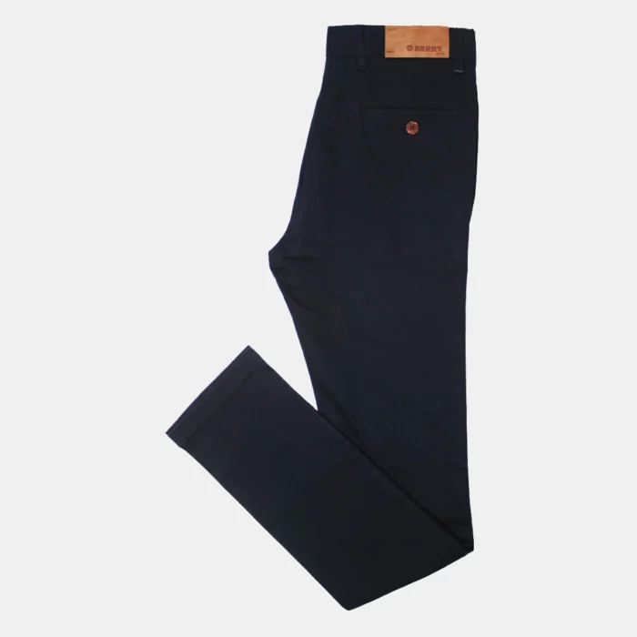 Men Chino - Dark Blue - Image 2